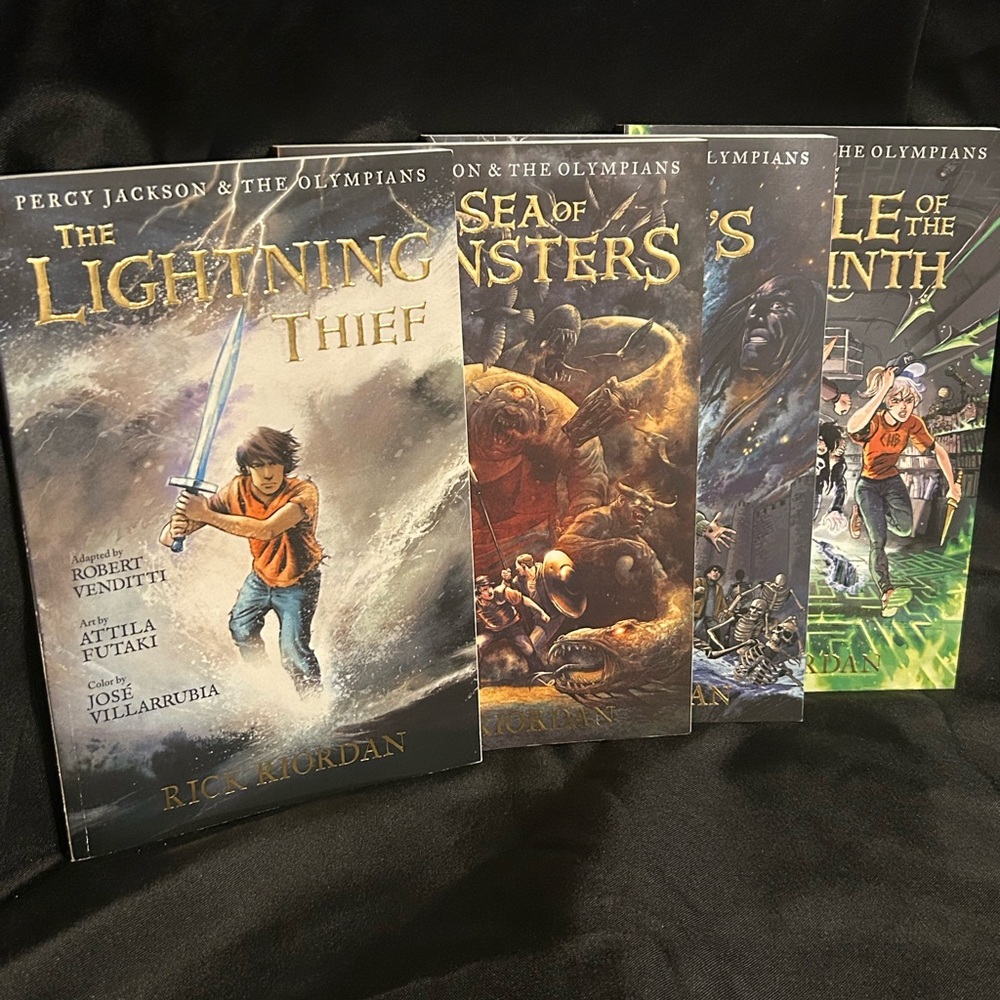 Percy Jackson & The Olympians Book Set